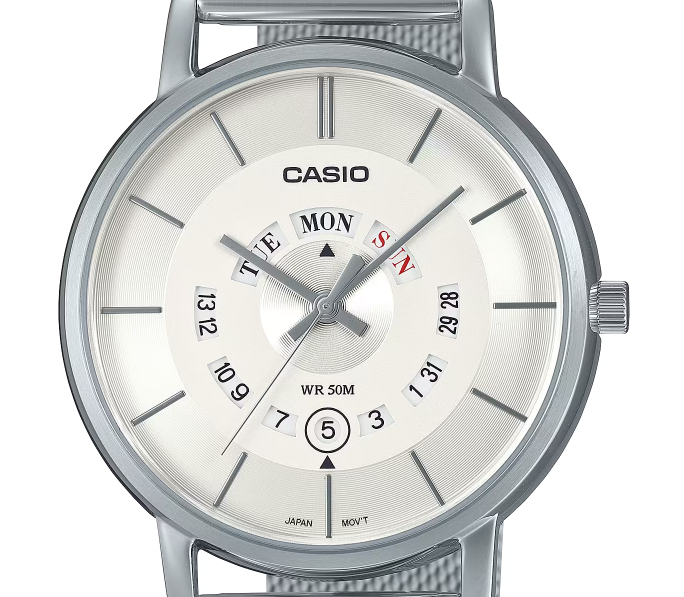 Đồng hồ Casio Nam General Dây Kim Loại MTP-B135M-7AVDF