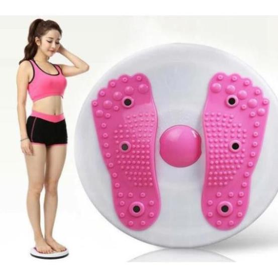 Đĩa xoay eo giảm mỡ bụng hình bàn chân