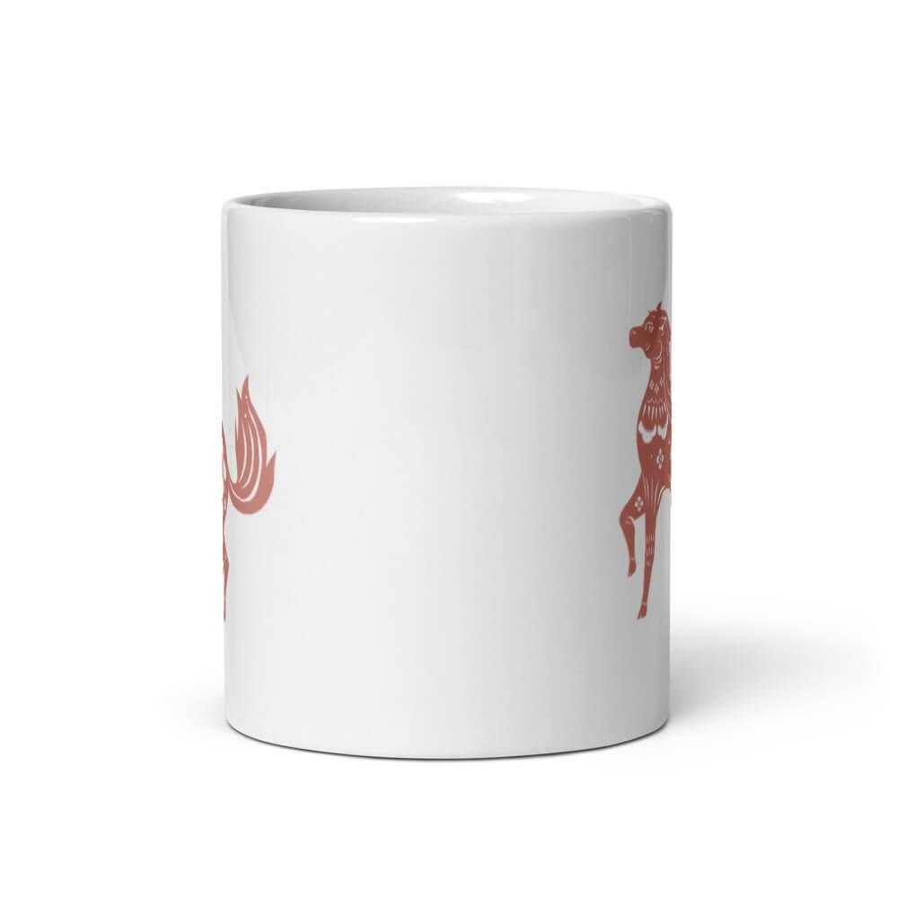 Cốc sứ hình Con Giáp Tuổi Ngọ