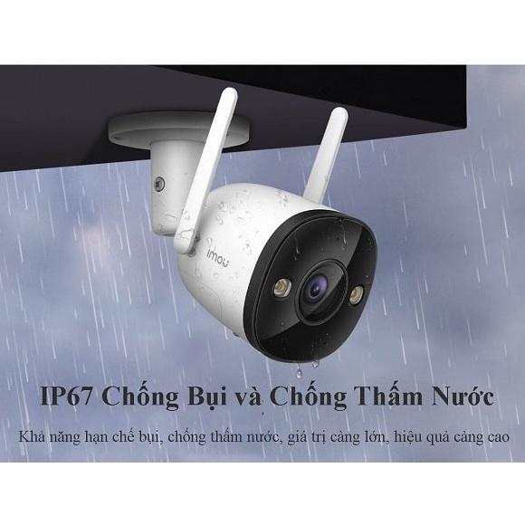 Camera Wifi IMOU F46FP Có Màu Ban Đêm Ngoài Trời - Hàng Chính Hãng