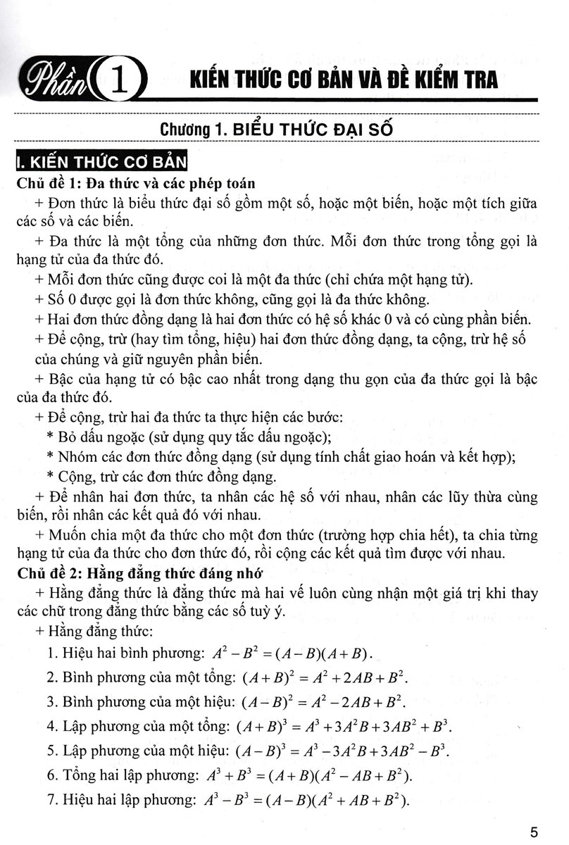 Bộ Đề Kiểm Tra Toán 8 _HA