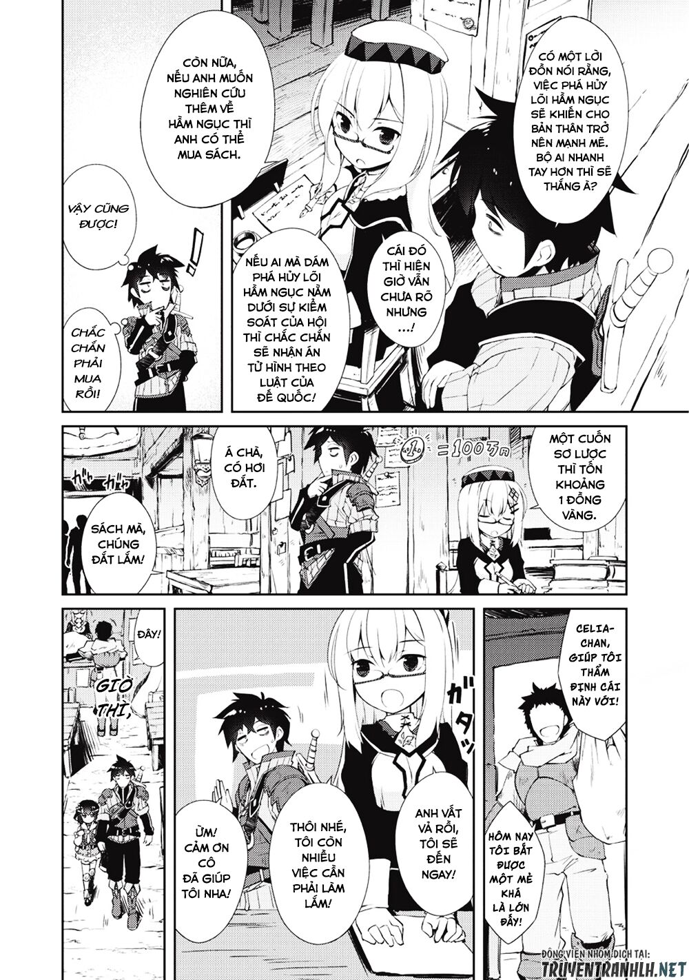 chủ nhân của mê cung rất lười chapter 5 15