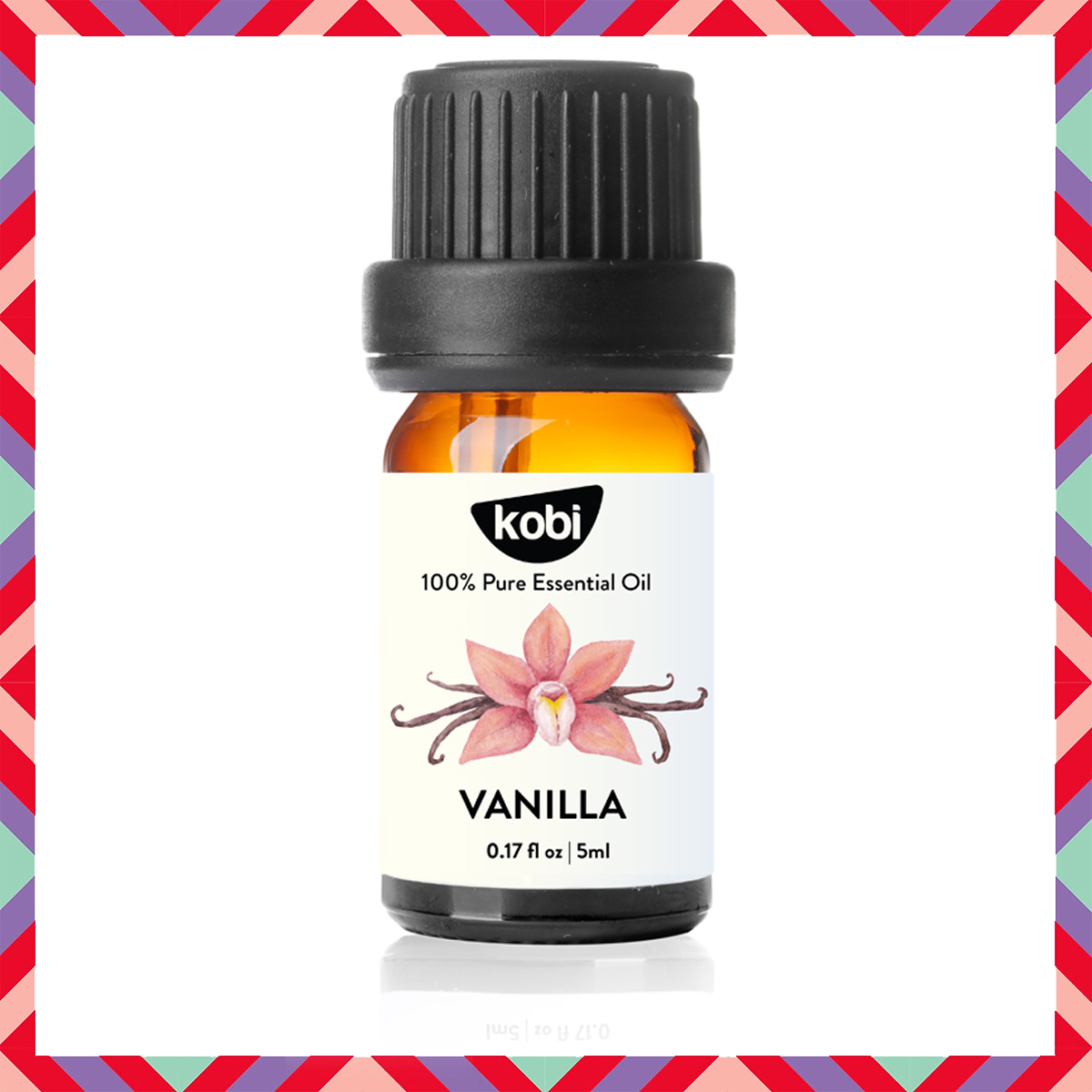 Tinh dầu Vani Kobi Vanilla essential oil giúp tăng chất lượng phòng the, hỗ trợ giải độc, chống trầm cảm hiệu quả -5ml