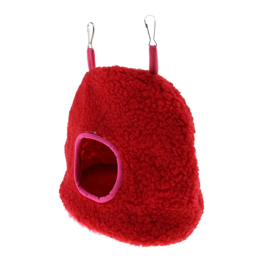 Small Animal Sleep House Hanging Cozy Bed Pet House Cage Hammock Cave Hut Winter