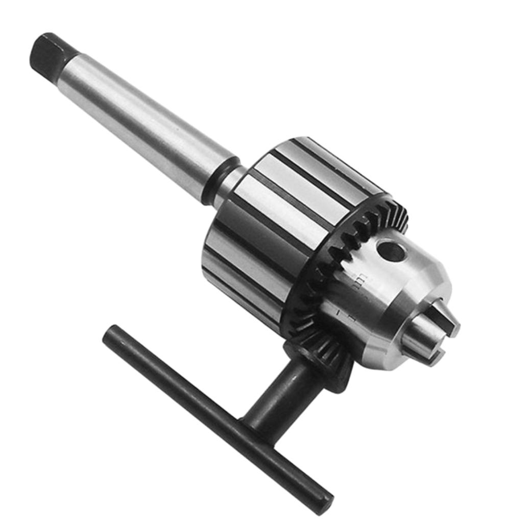 Machine Precision Carbon Steel Keyless Lathe Drill Chuck MT2-B16 1-13mm Range