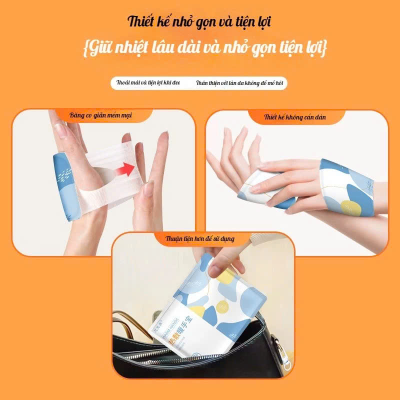 COMBO 2 Gói Gồm 4 Miếng Dán Giữ Nhiệt Bàn Chân Bàn Tay Dán Nóng Ủ Ấm Chân Ấm Áp Cả Ngày Văn Phòng Du Lịch Dã Ngoại Phượt