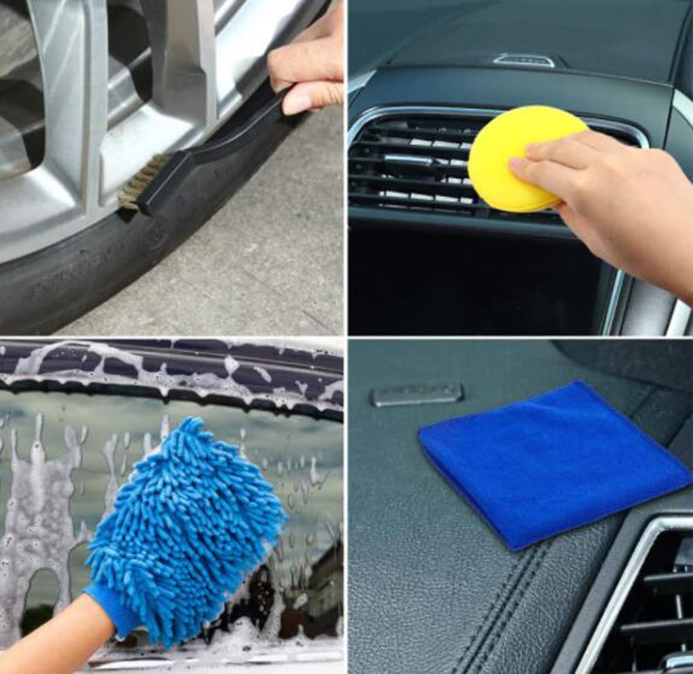 Bộ Dụng Cụ Rửa Xe Chăm Sóc Ô Tô Car Cleaning Tools Kit 