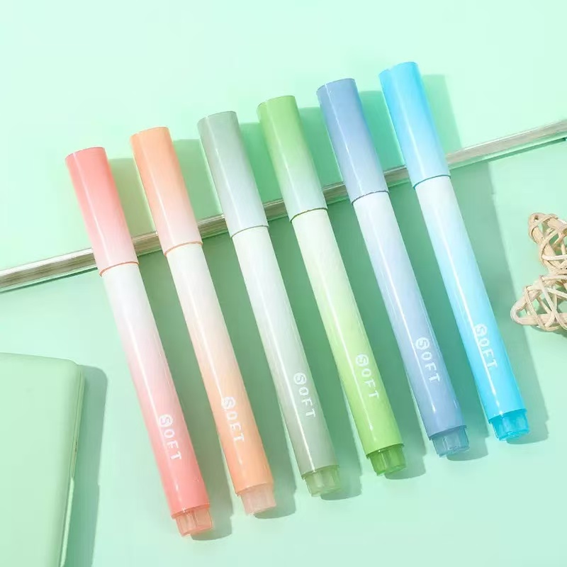 SET 4 CÂY BÚT DẠ QUANG HIGHLIGHT MÀU PASTEL