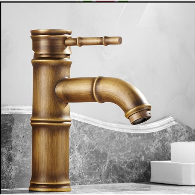 Vòi Lavabo nóng lạnh phong cách giả cổ - style 2