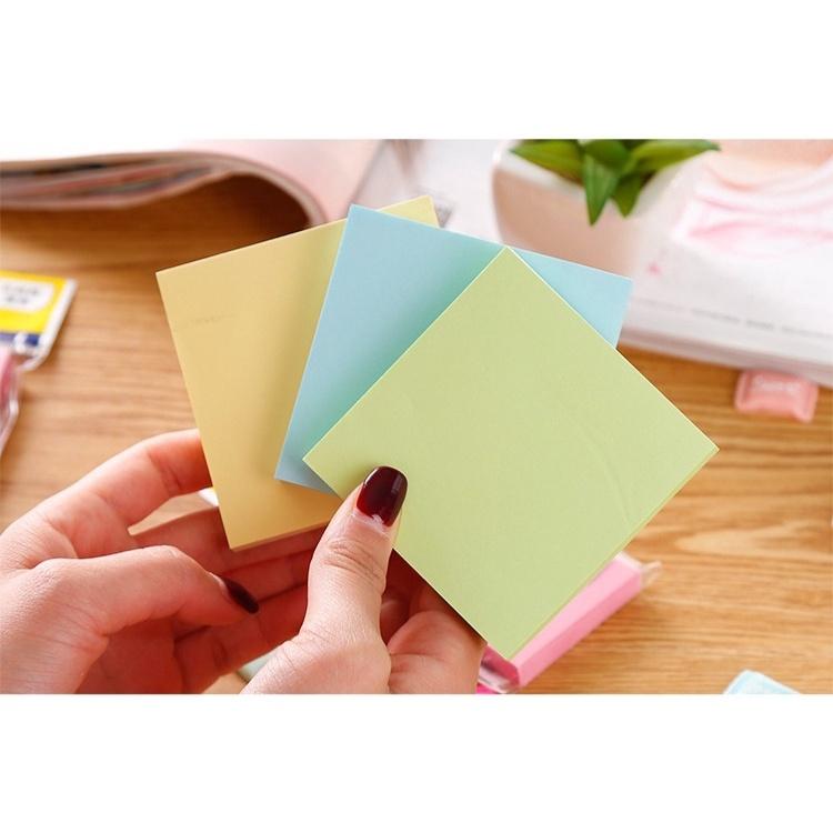 Giấy ghi chú 100 tờ giấy nhớ sticky note 3 kích thước loại tốt