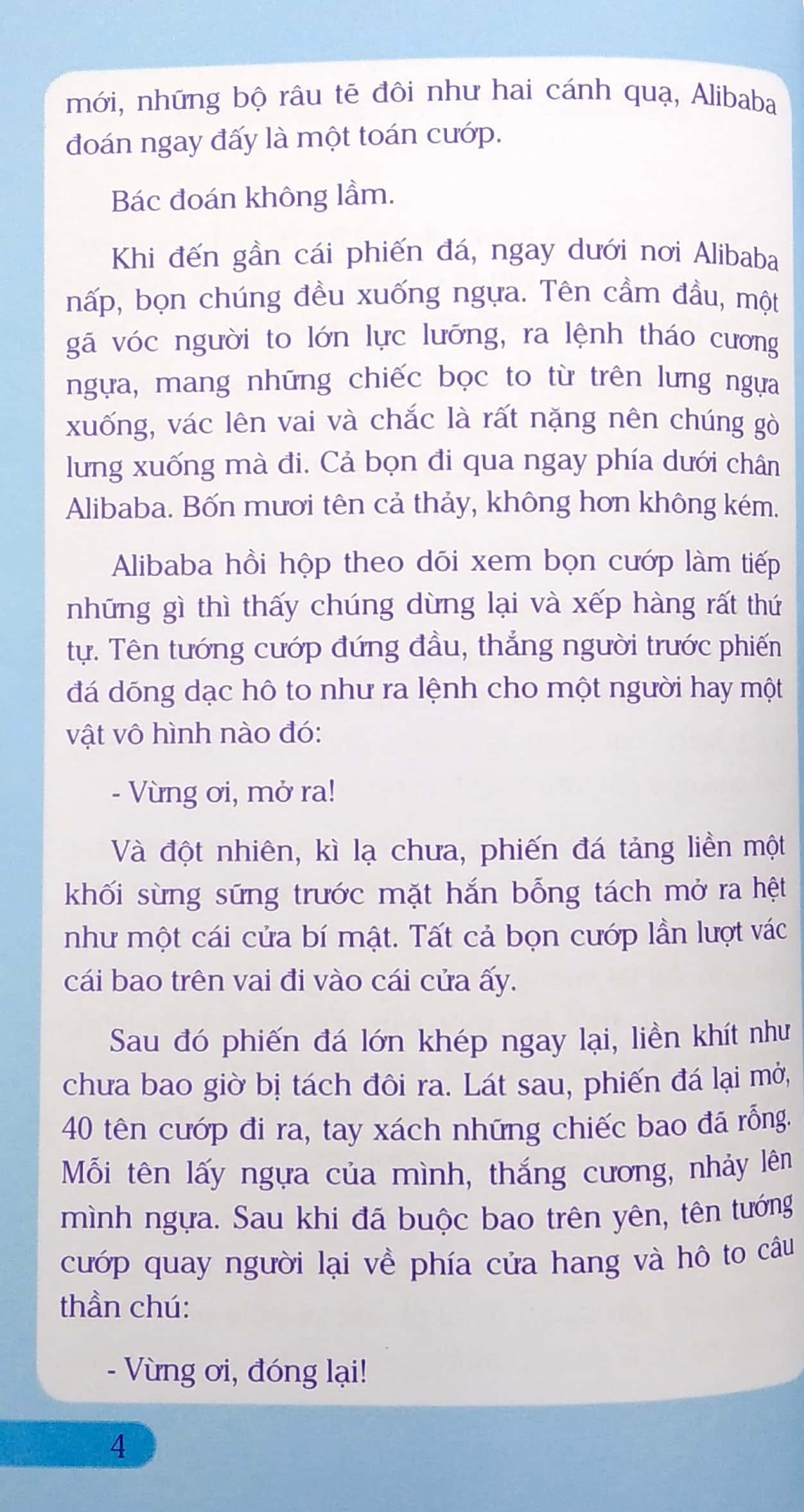 Truyện Cổ Tích Thế Giới Hay Nhất - Alibaba và 40 Tên Cướp