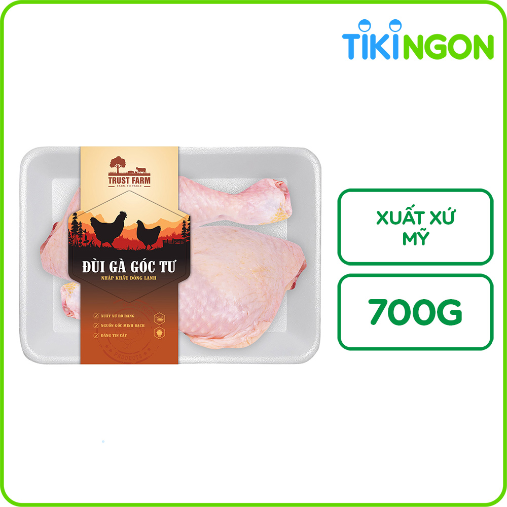 Đùi Gà Góc Tư Đông Lạnh Trust Farm 500g