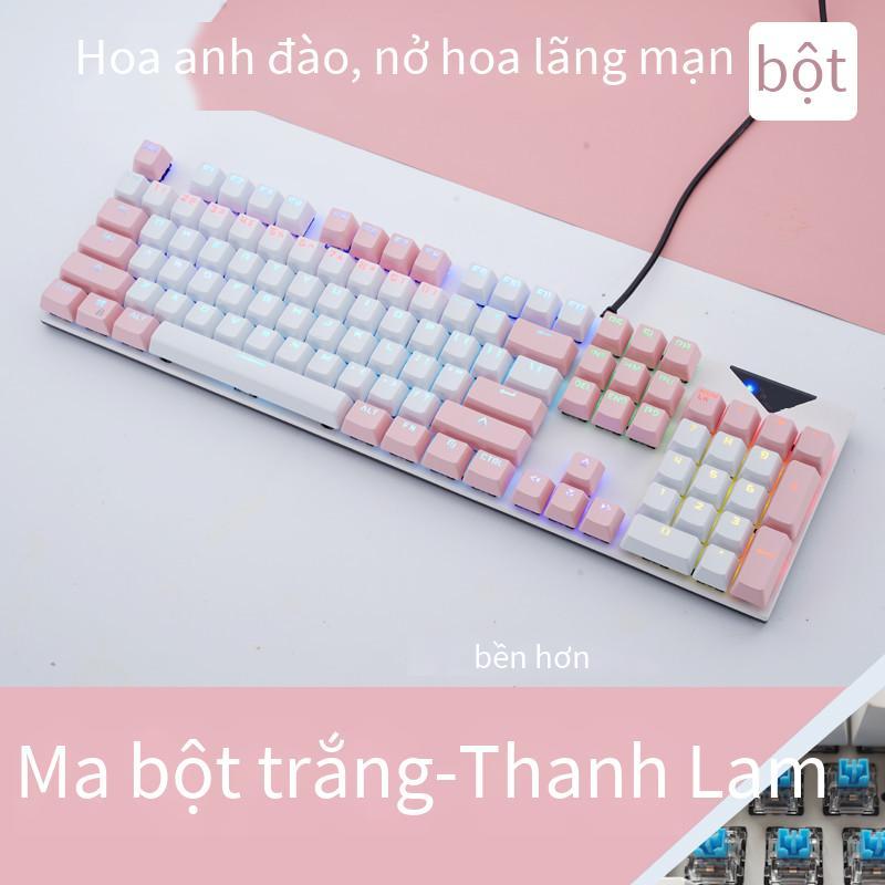 Phong cách mới nhất Bo Zhan K20 trục xanh bàn phím cơ ánh sáng hỗn hợp bàn phím cơ trục xanh cạnh tranh điện quán cà phê Internet bàn phím trò chơi bàn phím máy tính