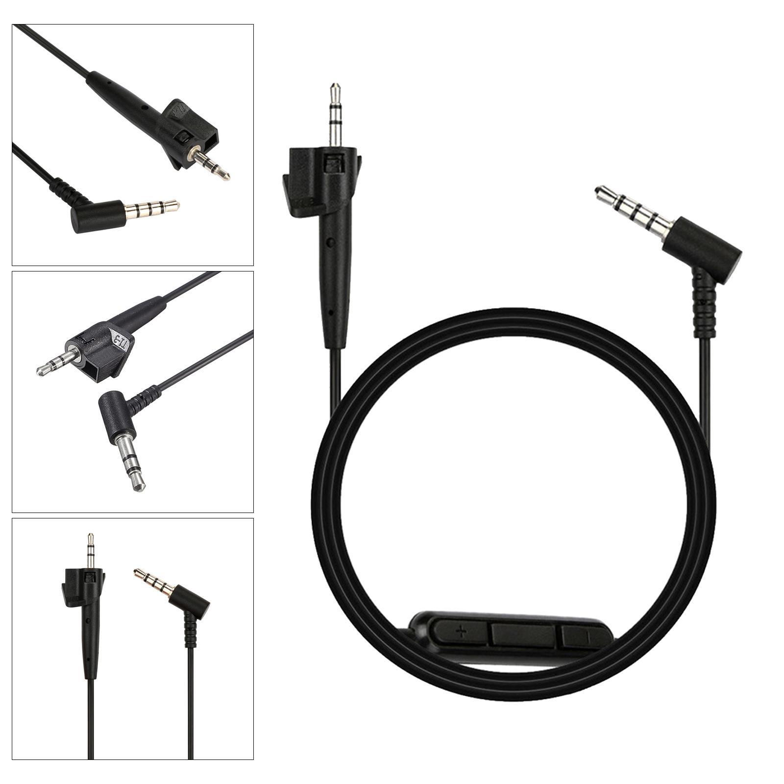 Replacement Audio Cable 3.5mm 2.5 mm Paired Cable for AE2 AE2i Audio Headphones