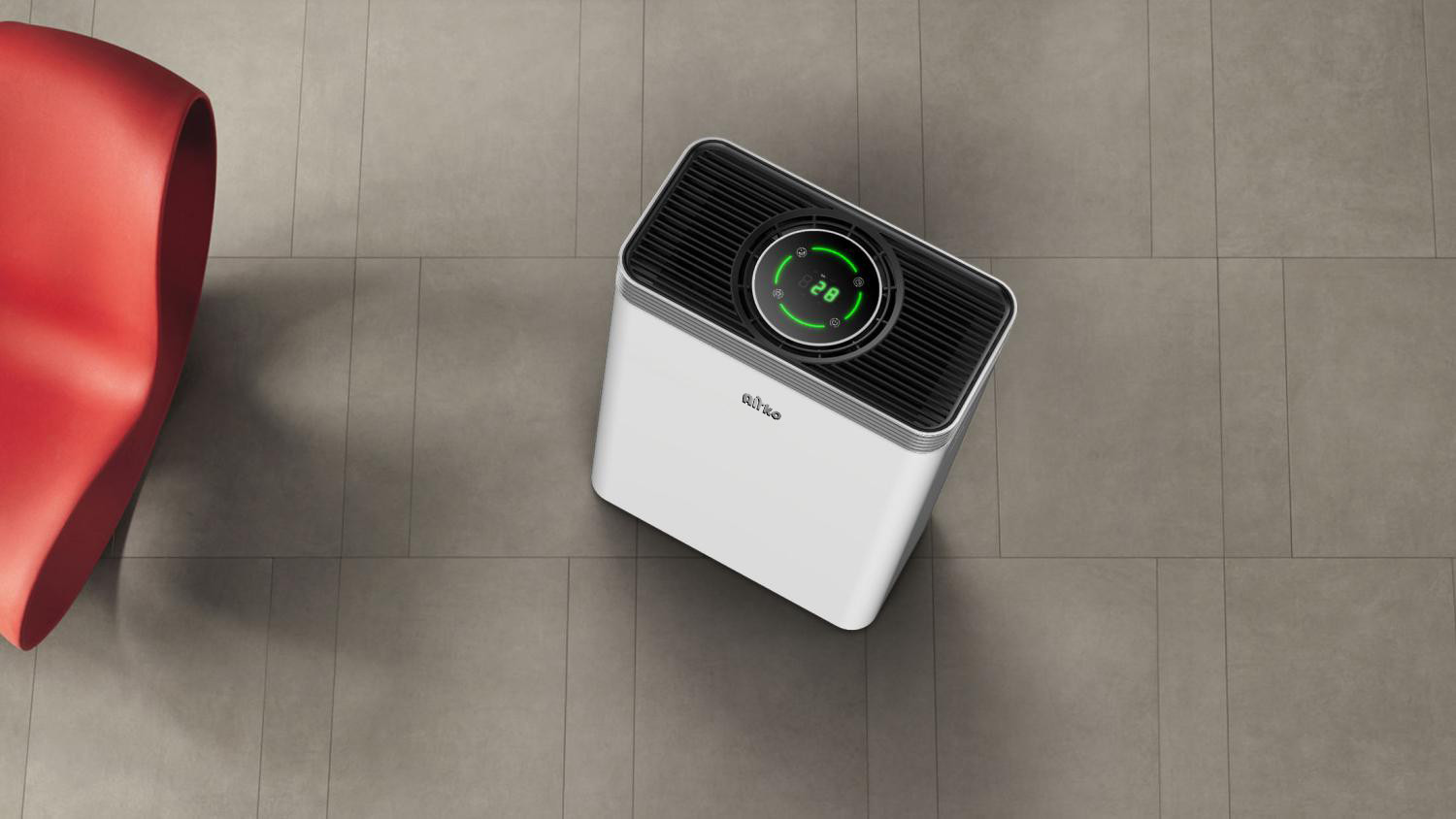 Máy lọc không khi chính hãng Airko AK25M-R / Màng lọc Hepa lọc bụi PM2.5/ SP thiết yếu cho gia đình và văn phòng