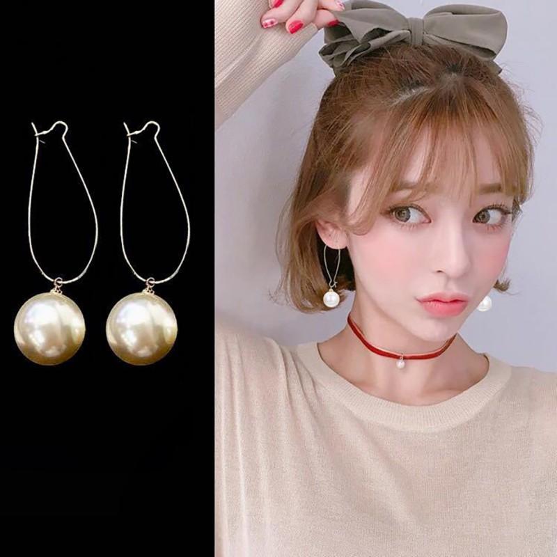 Bông tai dáng dài phong cách retro thời trang cho nữ