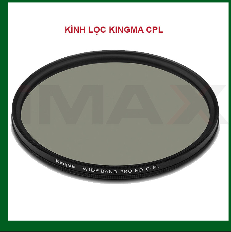 Kính lọc Kingma CPL 52mm, 55mm, 62mm, 67mm, 72mm, 77mm, 82mm, - HÀNG CHÍNH HÃNG