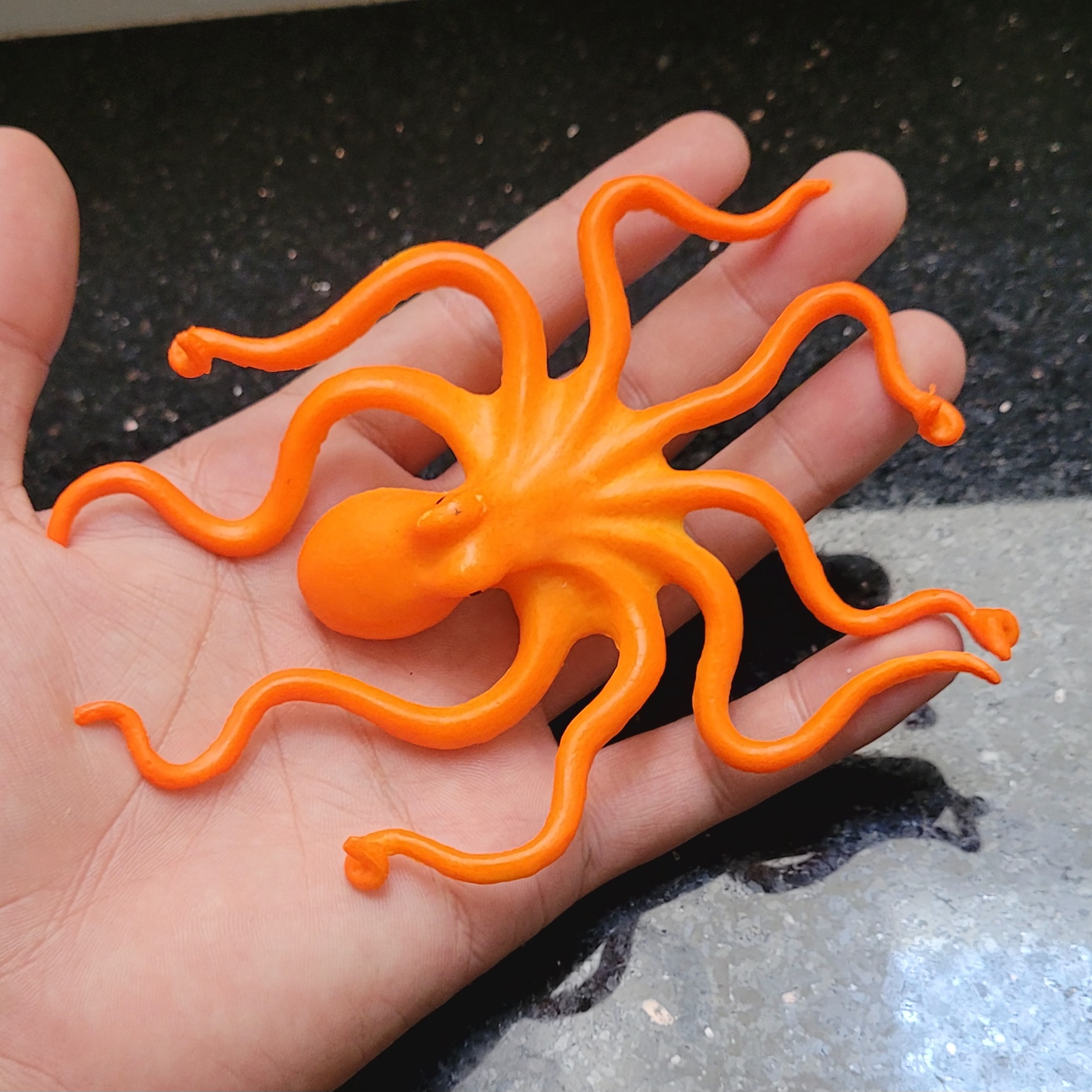 Mô hình Con Bạch Tuộc Octopus 13.5x9 cm New4all BT1814 - đồ chơi sinh vật biển Sea Animals