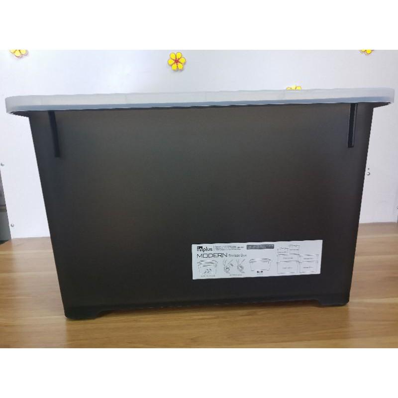 Thùng đựng đồ bằng nhựa Lock&Lock Inplus Mordern 50L- Violet - INP126V