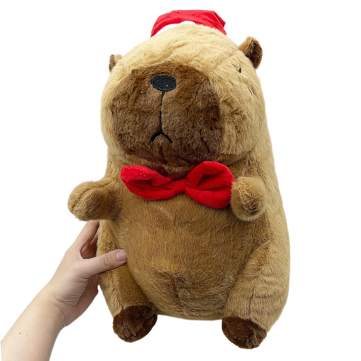 Thú Bông Capybara Giáng Sinh 40 cm - WanLongDa 698008