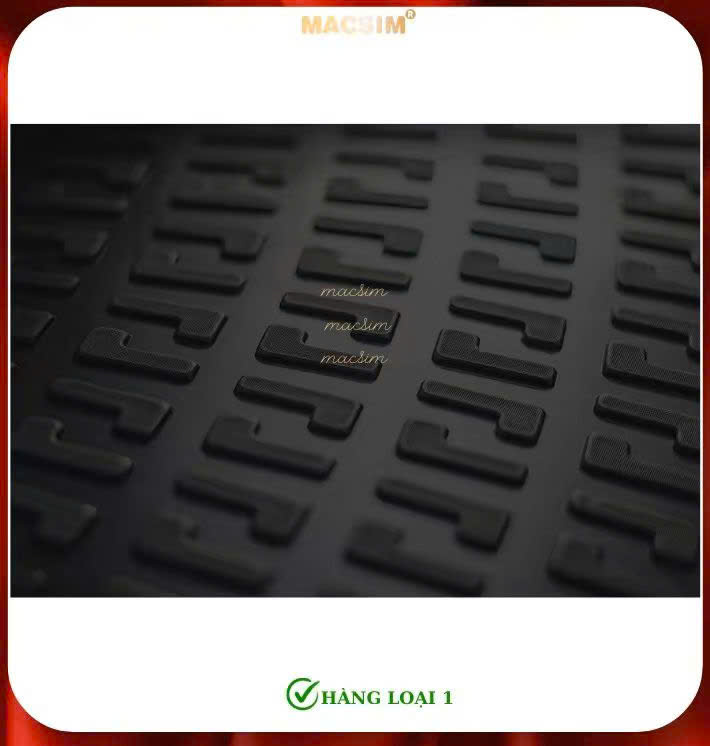 Thảm lót sàn ô tô nhựa TPU silicon Ford Explorer 7 seats 2011-2019 Nhãn hiệu Macsim
