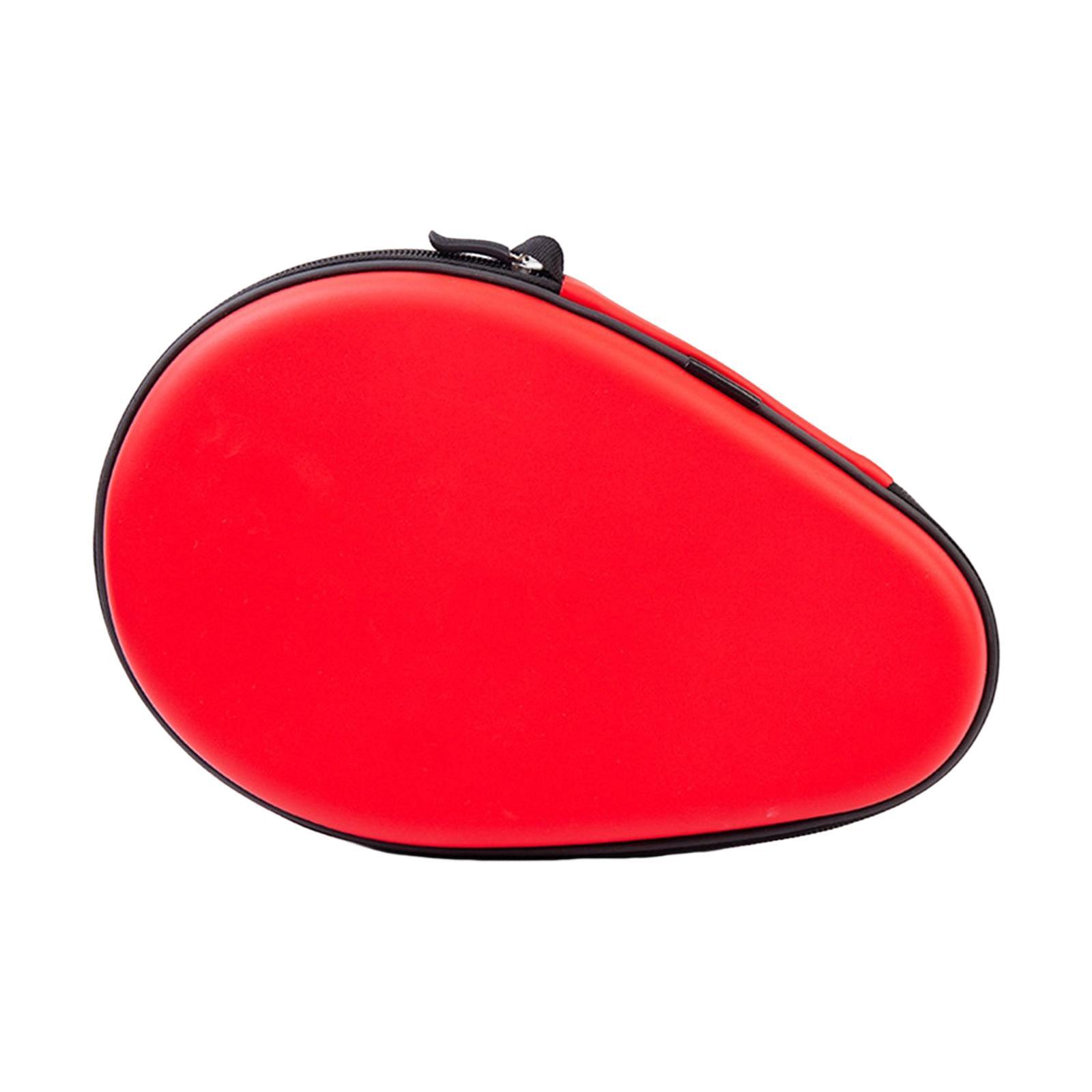 Table Tennis Racket Bag Lightweight Pong Paddle Pocket for Travel Competition