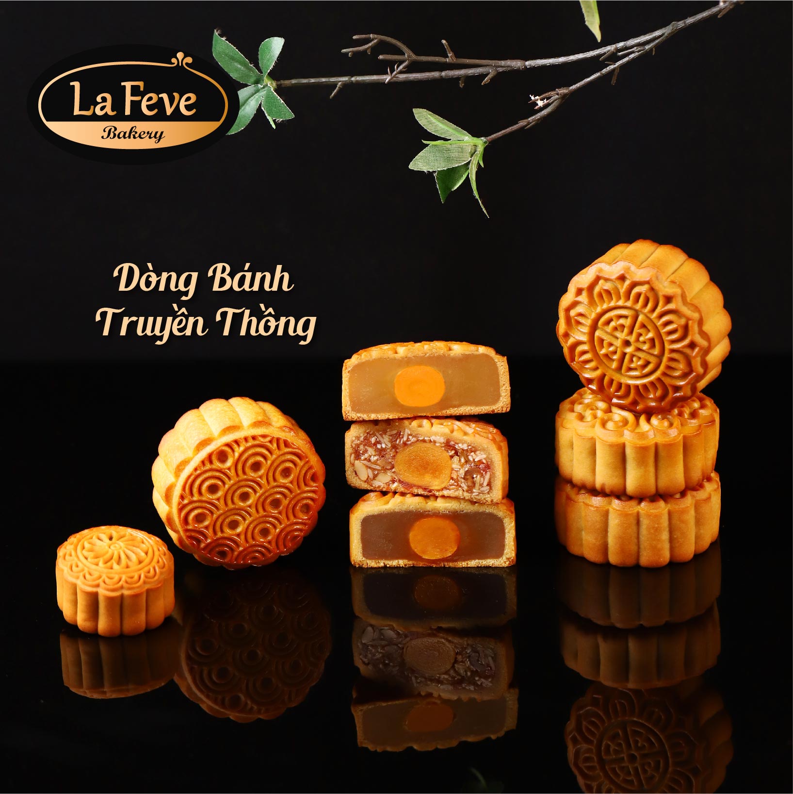 Bánh Trung Thu Lafeve - Lễ Hộp OL04