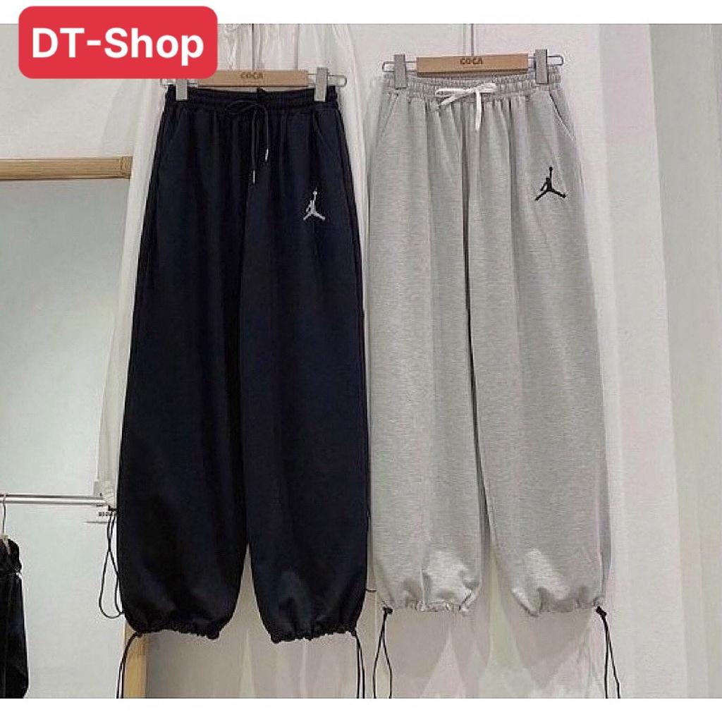 Quần ống rộng Shop Unisex,quần dài Simple dành cho nam nữ cạp chun có dây rút điều chỉnh eo,rút gấu mặc 2 kiểu jogger