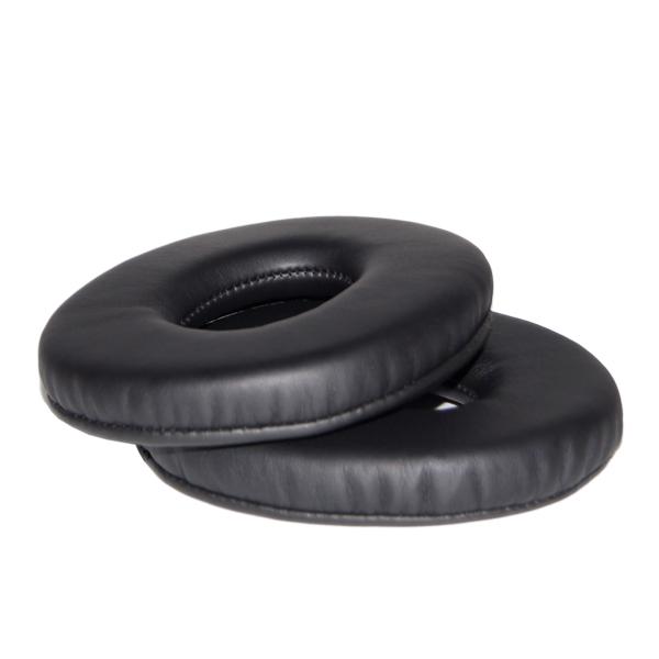 Black cozy leather foam Ear Cushions for Headphones MDR CD1000 MDR CD3000
