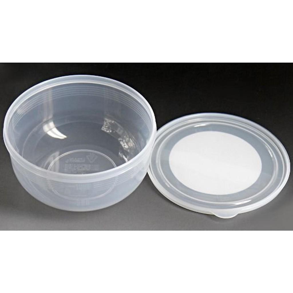 Hộp nhựa tròn đựng thực phẩm NAKAYA 1.3L - Hàng Nội địa Nhật