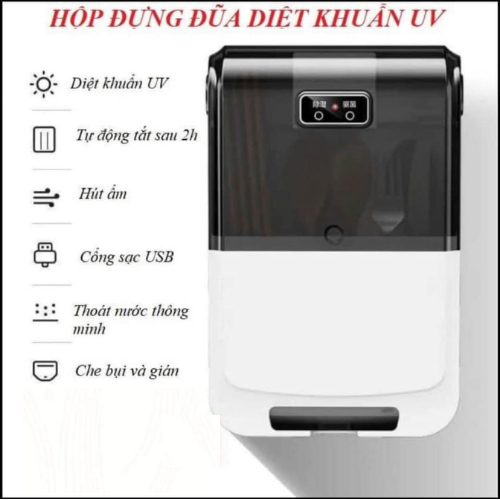 Máy sấy và khử khuẩn đũa thìa bằng tia UV - Hộp sấy và khử khuẩn đũa thìa