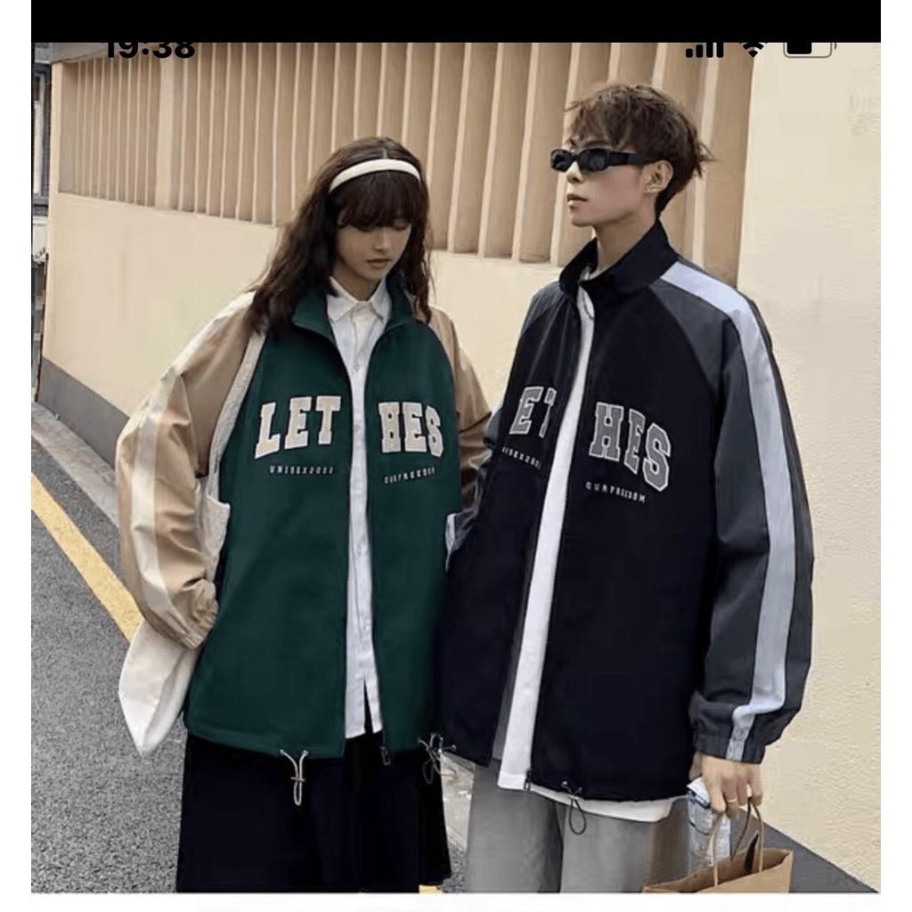 Áo khoác LETHES Dù 2 Lớp Nam Nữ và Ulzzang Unisex