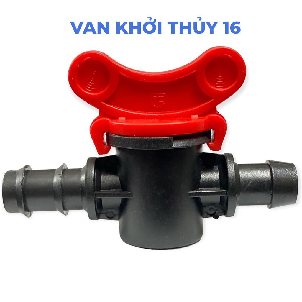 Van ống LDPE 16mm - Van ống 16