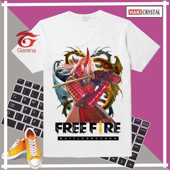 HÓT- Áo thun Free Fire - Quỷ Kiếm Dạ Xoa / có size cho trẻ em