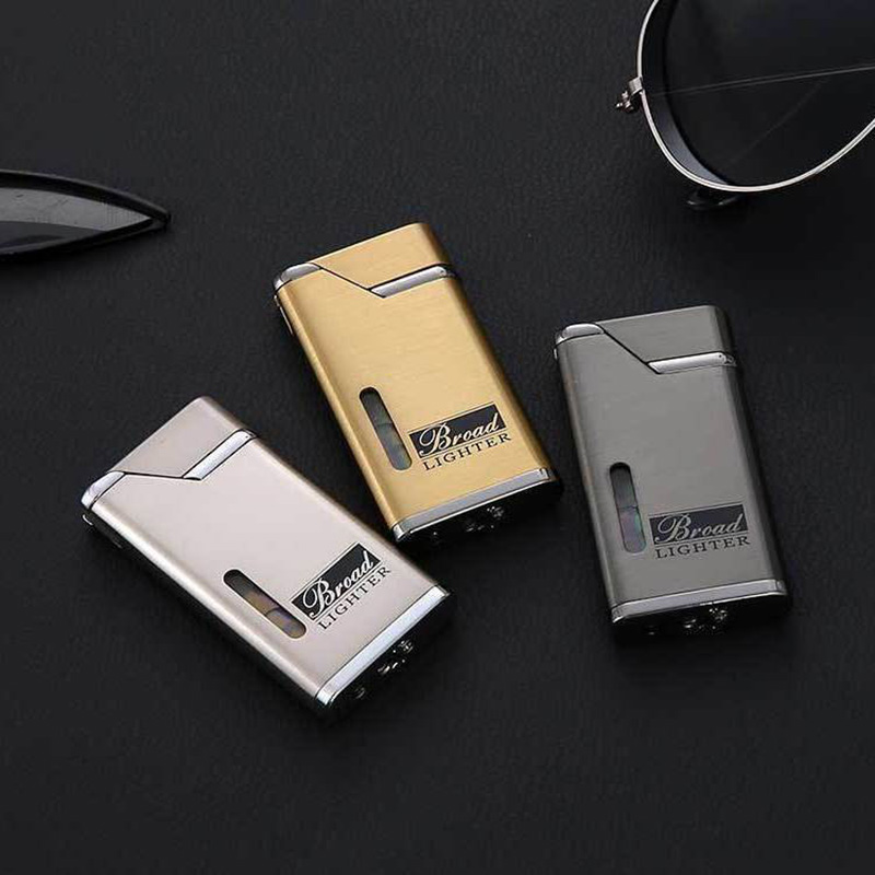 Bật Lửa Khò Broad Lighter BD220 Gas Lộ Thiên Hột Quẹt Khò Tia Lửa Đỏ - Xài Gas