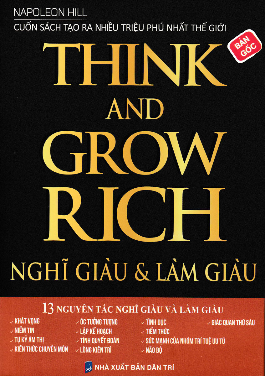 Think And Grow Rich - Nghĩ Giàu Và Làm Giàu_HNB