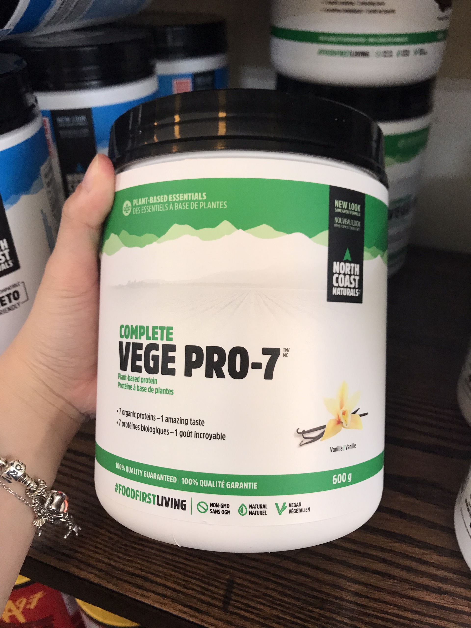 Protein Thực Vật Hữu Cơ Complete Vege Pro-7 North Coast Naturals - Hộp 600g