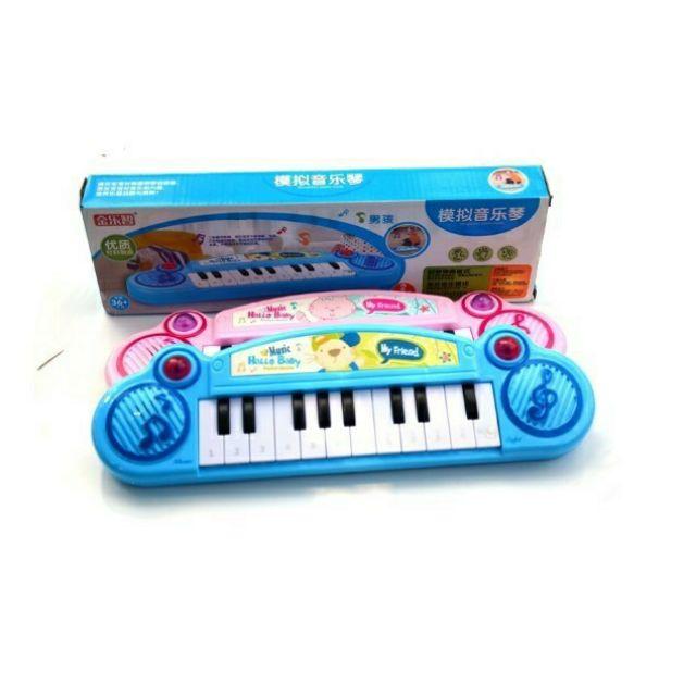 Đồ Chơi Đàn Piano Điện Tử Mini 12 Nút Bấm