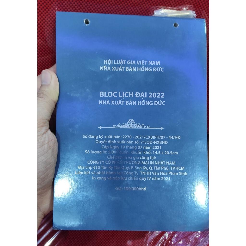 Bloc lịch Công Giáo 2022 - Lốc Lịch đại 14x20cm