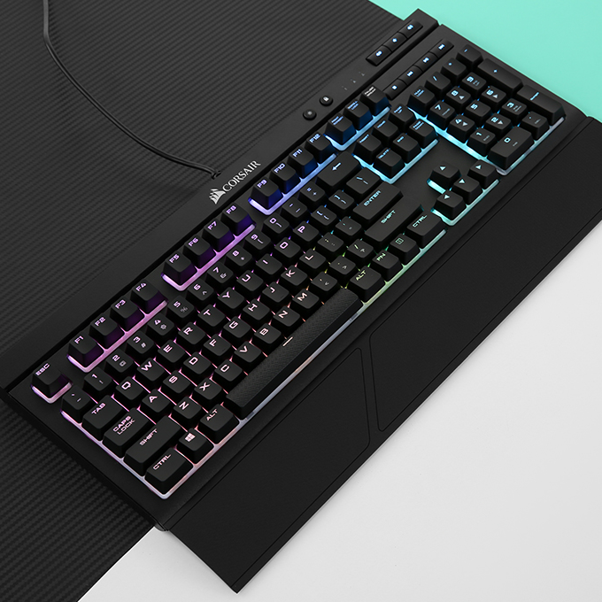 Bàn Phím Cơ Có Dây Gaming Corsair K68 RGB Đen  - Hàng Chính Hãng