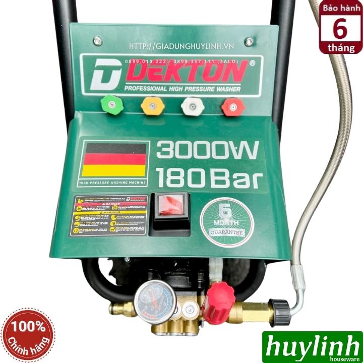 [Chống giật] Máy xịt rửa xe chỉnh áp Dekton CWR3000A - Công suất 3000W - Hàng chính hãng