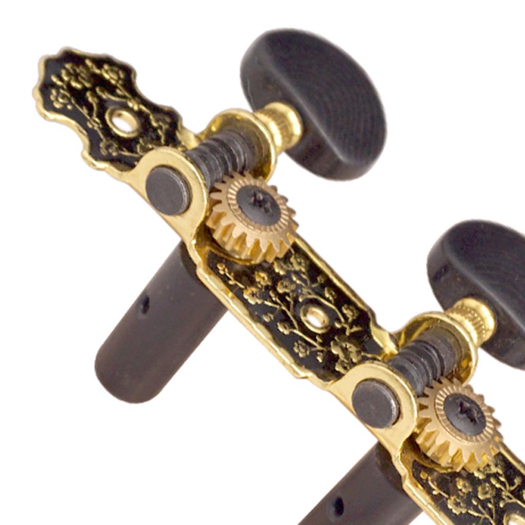 2pcs Acoustic Classical Guitar Strings Tuning Pegs Keys Machine Heads Tuners