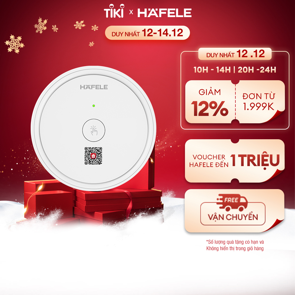 Bộ điều khiển trung tâm nhà thông minh Hafele Smart Living - Hafele Smart Wireless Gateway (Hàng chính hãng)