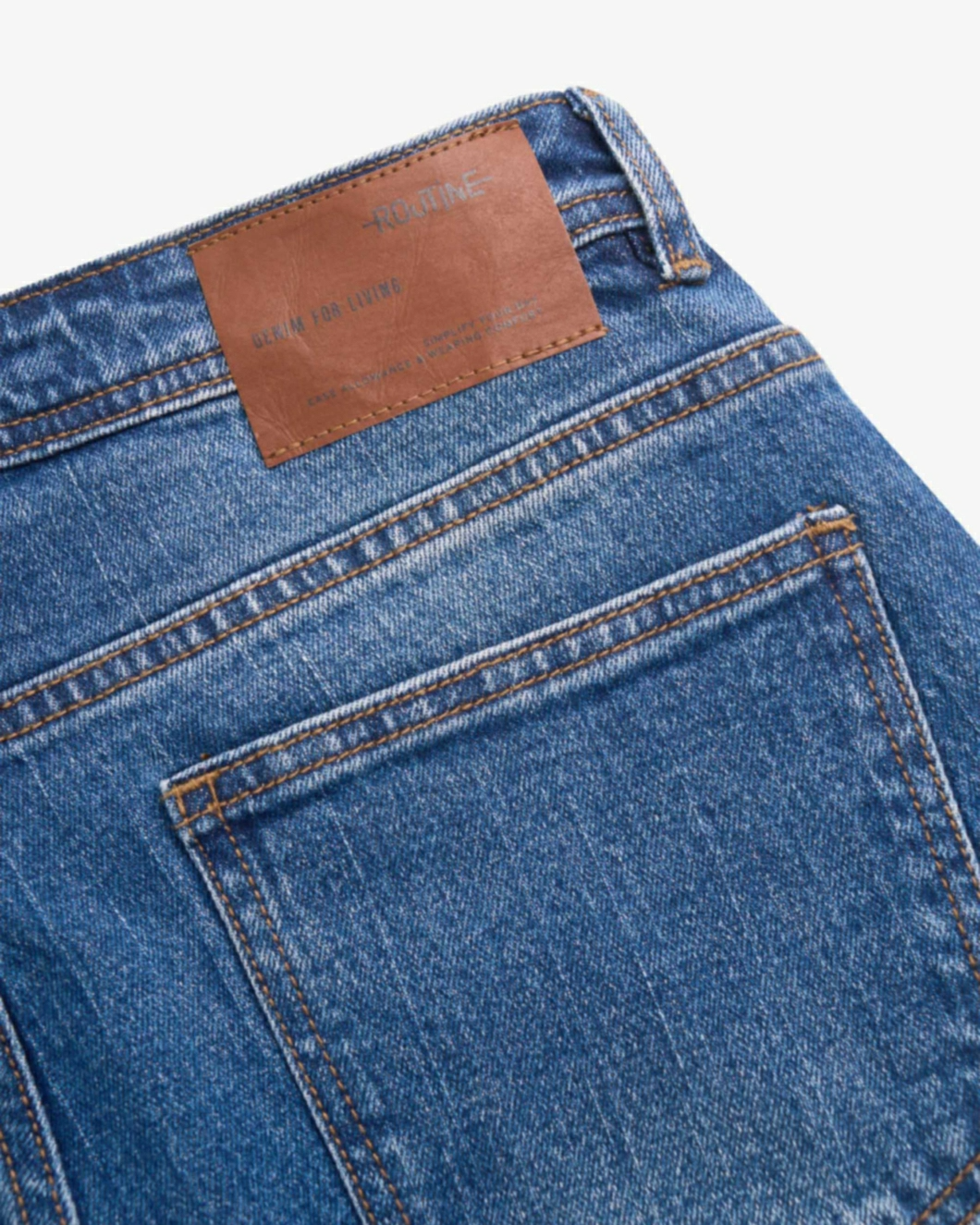 Quần jeans nam dài ROUTINE . Form Slim Fit- 10F24DPA023 | ROUTINE CÀ MAU