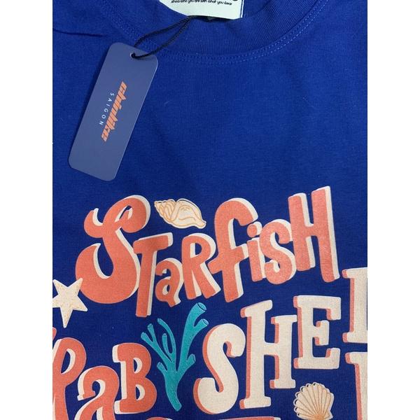 Áo thun tay lỡ- OCEAN BLUE Tee