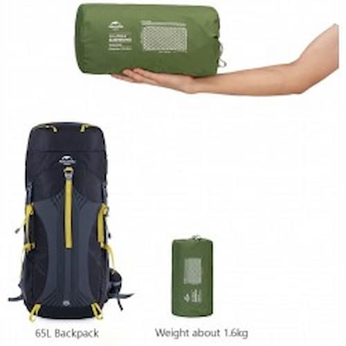 Nệm bơm hơi hai người nhẹ và nhỏ gọn dùng cho du lịch, cắm trại Naturehike NH19QD010