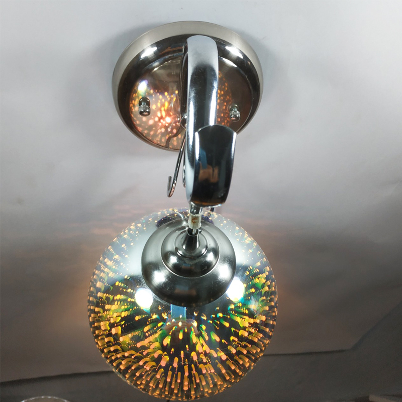 Đèn gắn tường - đèn tường - đèn vách quả cầu lửa 3D trang trí siêu lung linh - đã kèm bóng LED MAI LAMP