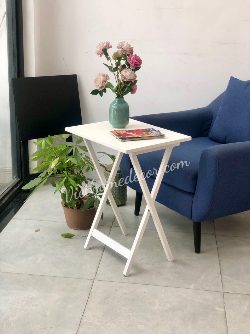 Bàn Cafe Xếp Gọn Tiện Lợi S18 - Thương hiệu Viet Home Decor