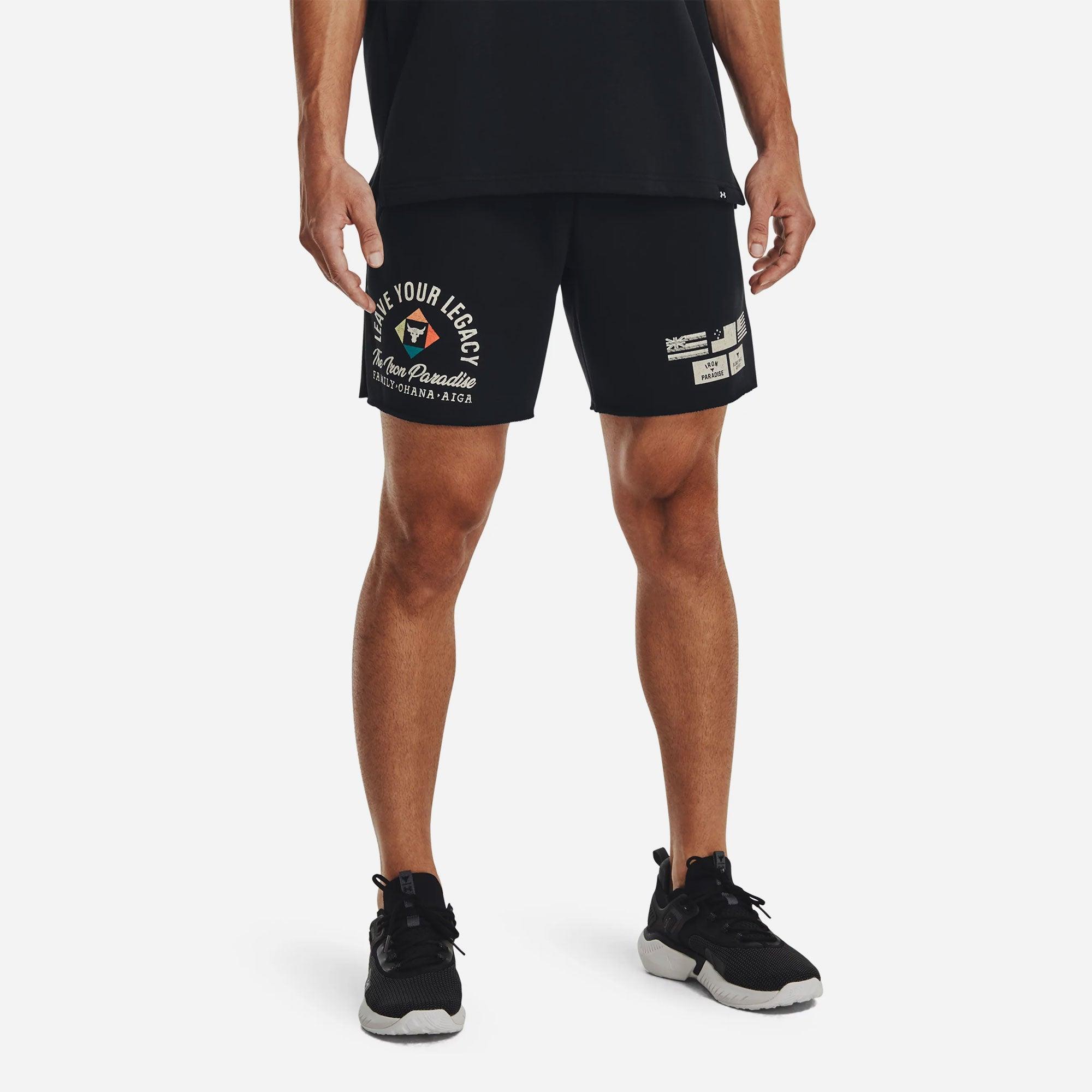 Quần ngắn thể thao nam Under Armour The Rock - 1377439-001