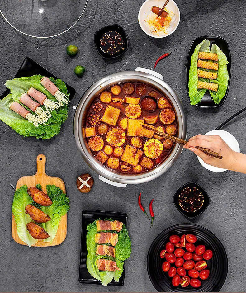 Nồi Lẩu Nướng Đa Năng 2in1 SEKA SK640 Dung Tích 4L, 1300W Lòng Nồi Tháo Rời Dễ Vệ Sinh -  Hàng Chính Hãng